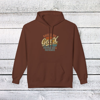 Unisex Softstyle Hoodie - Raised on Gen X Design