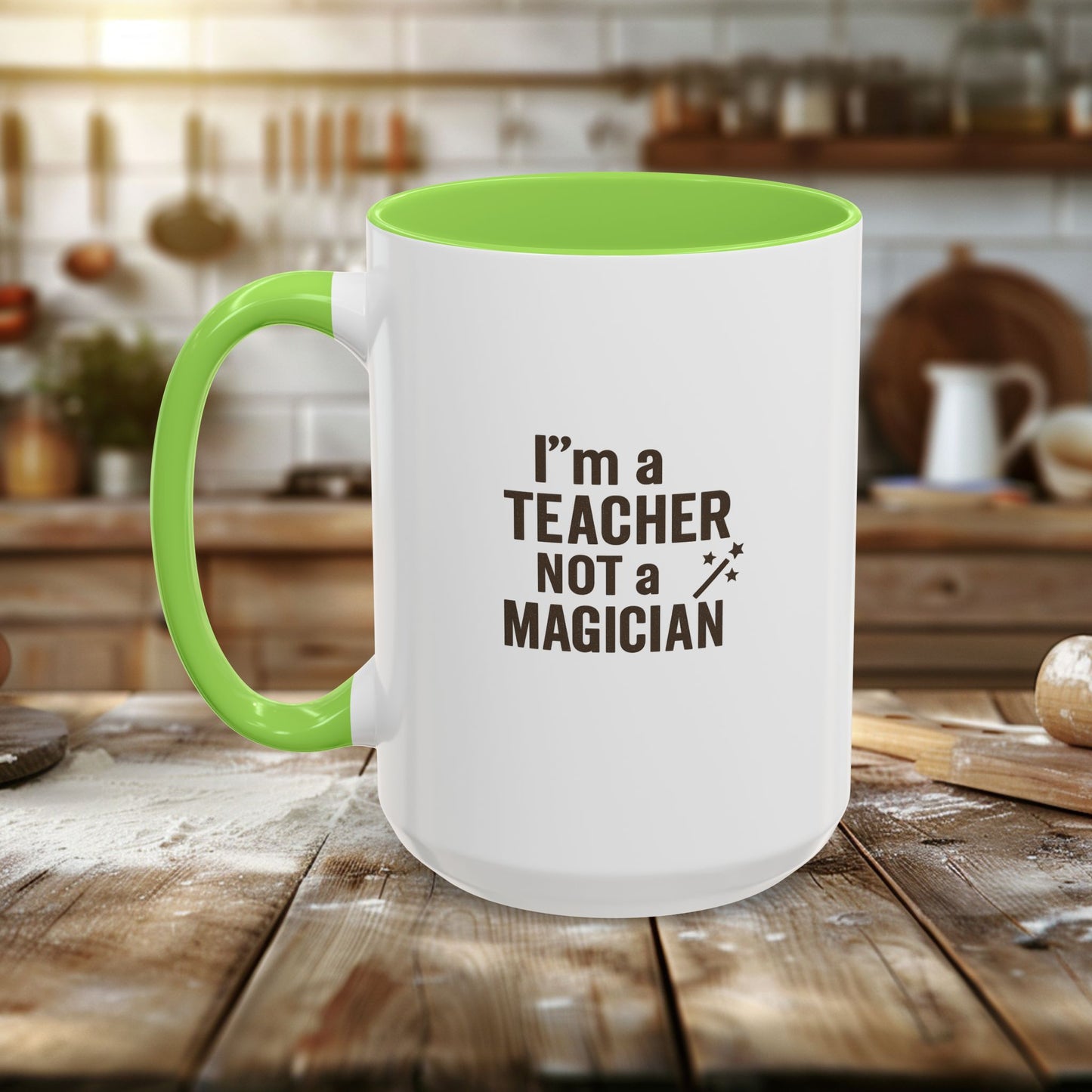 colorful teacher mug - perfect gift for educators. teachers with attitude.