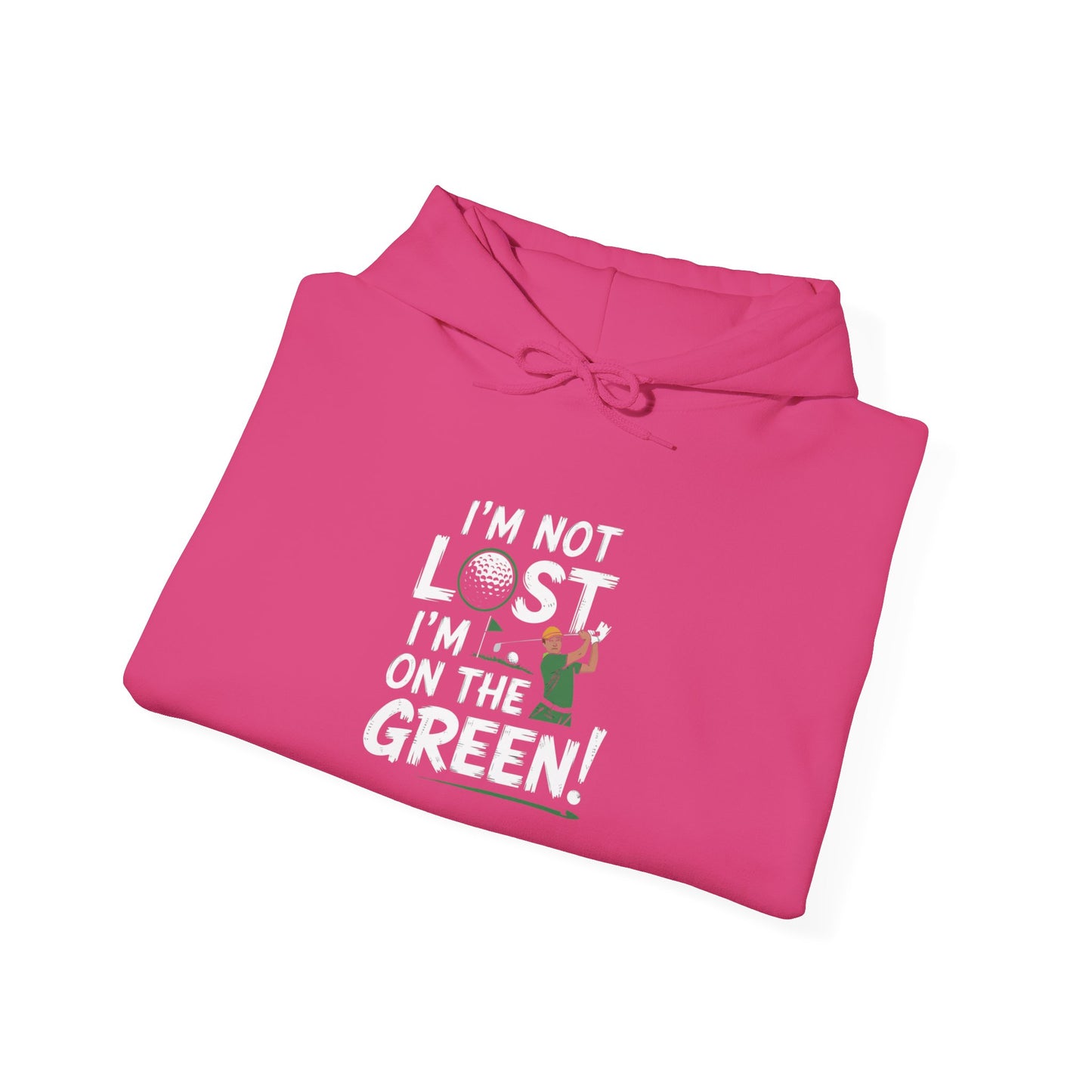 men & women golf sweatshirt: on the green! unisex sweatshirt