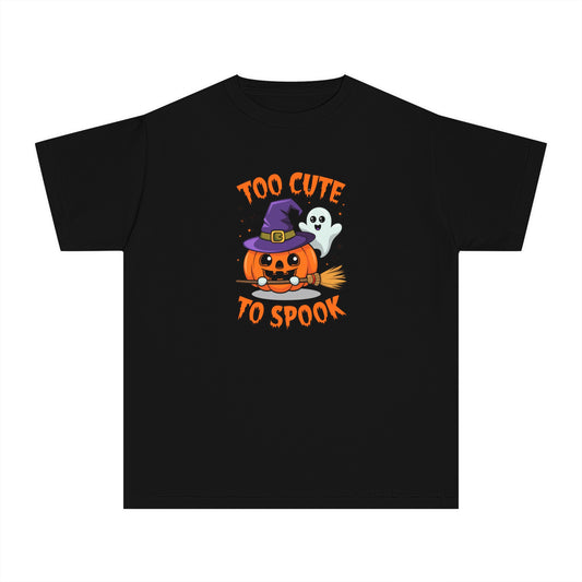 Youth T-Shirt, Youth Halloween T-Shirt, Too Cute to Spook!