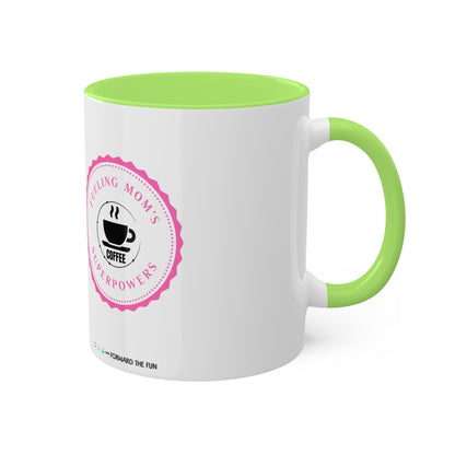 Colorful 11oz Mug - Mom's Superpowers