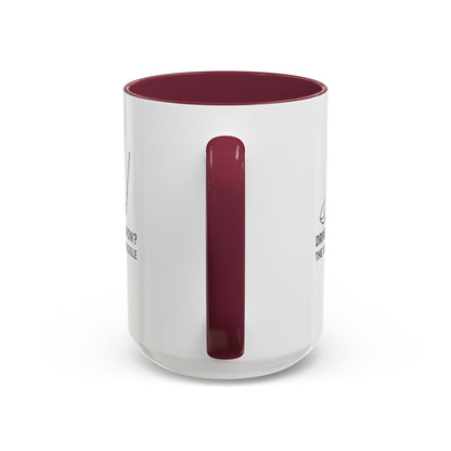 Colorful Golf Mug - Driver or Iron? The Daily Struggle