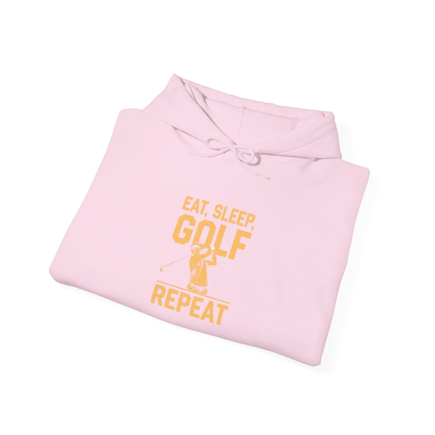 men & women golf sweatshirt: eat, sleep, golf repeat. unisex golf sweatshirt: