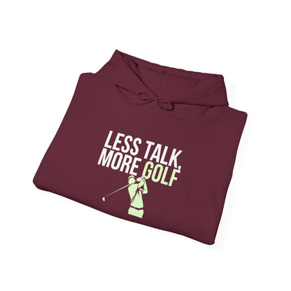 Men & Women Golf Sweatshirt: Less Talk More Golf! Unisex Sweatshirt: