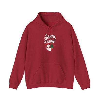 Men's and Women's Christmas Sweatshirt. Santa Baby. Unisex Christmas Sweatshirt.