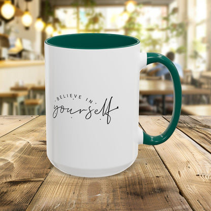Colorful Inspirational Mug - Believe in Yourself