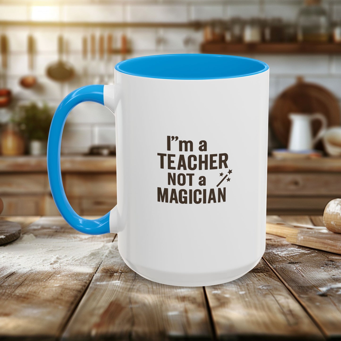 colorful teacher mug - perfect gift for educators. teachers with attitude.
