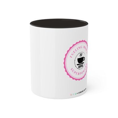 Colorful 11oz Mug - Mom's Superpowers