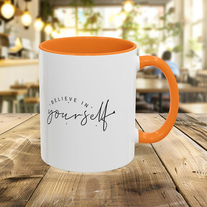 Colorful Inspirational Mug - Believe in Yourself