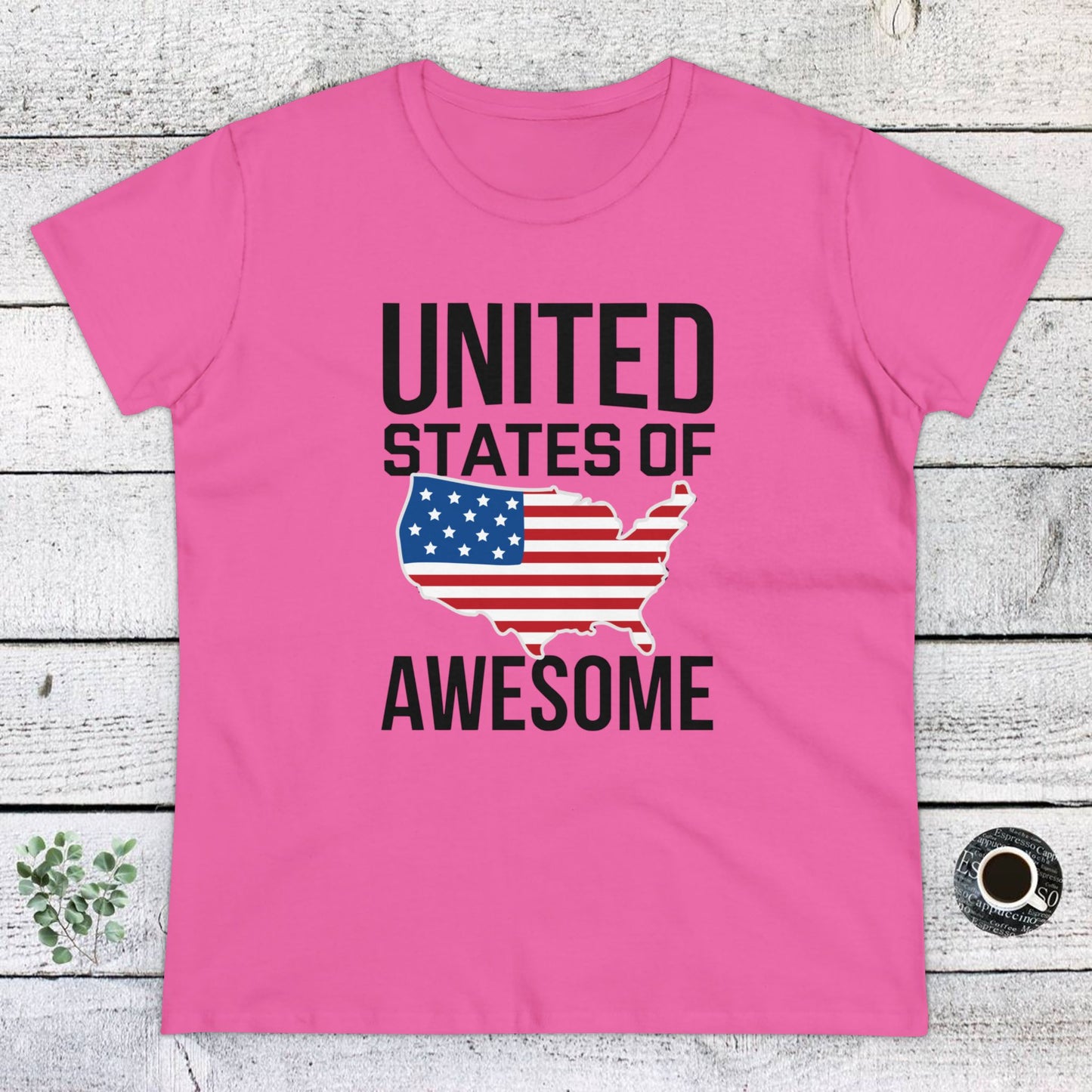 women's t-shirt, women's tee, funny gift, united states of awesome!