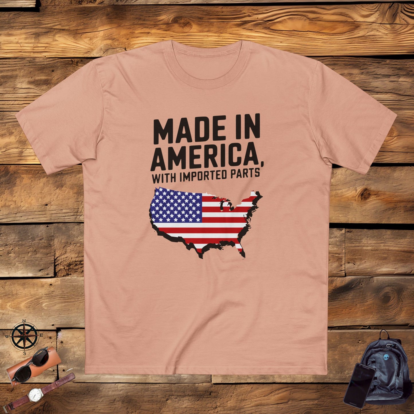 men's t-shirt, men's tee, men's funny gift, made in america