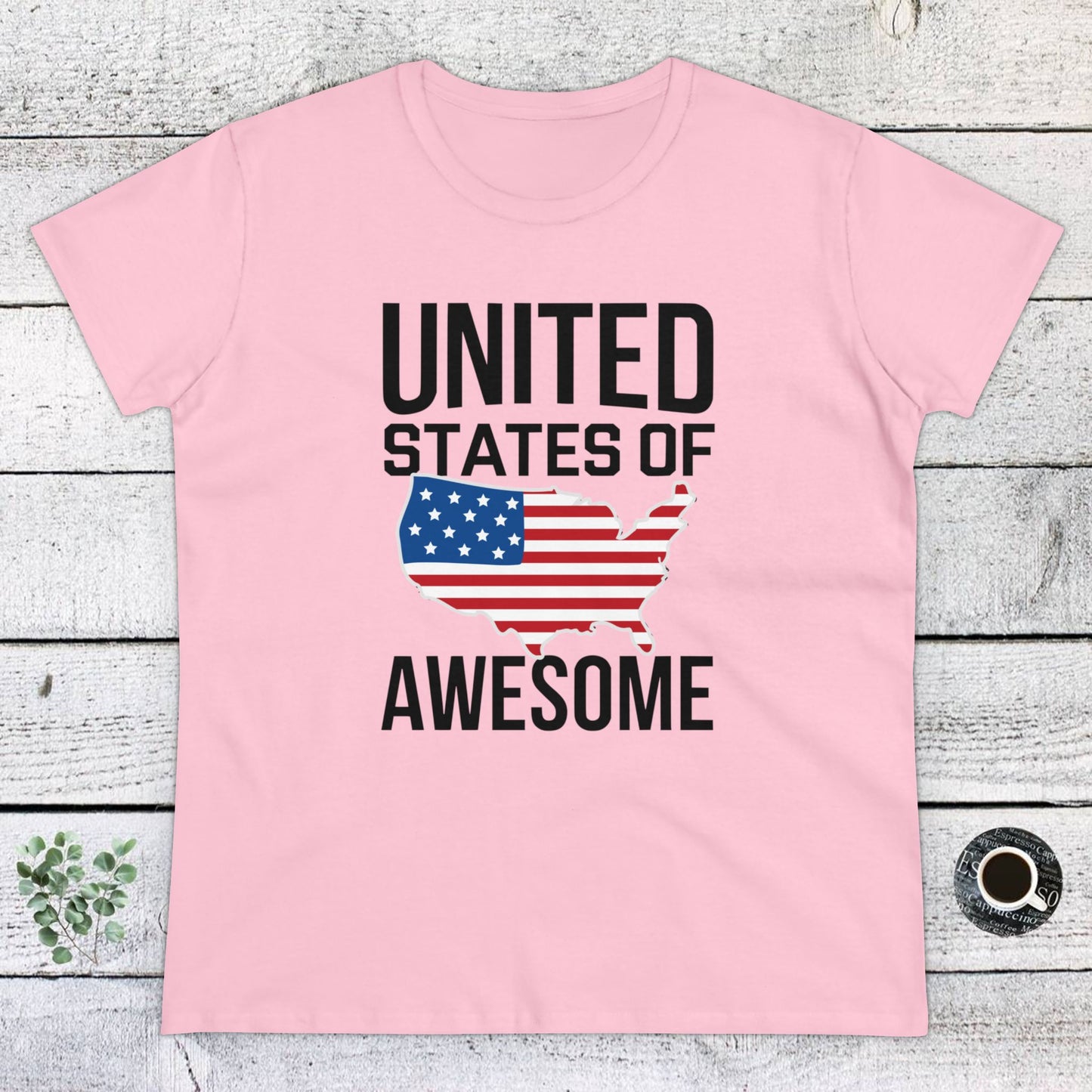 women's t-shirt, women's tee, funny gift, united states of awesome!