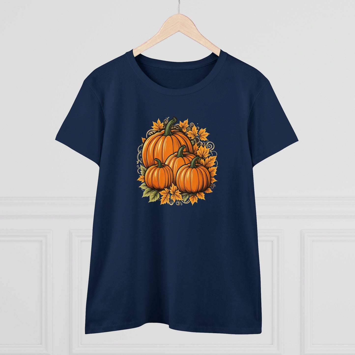 womens t-shirt - pumpkins