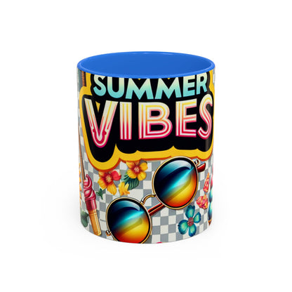 Colorful Summer Vibes Mug | Vibrant Design for Your Morning Coffee