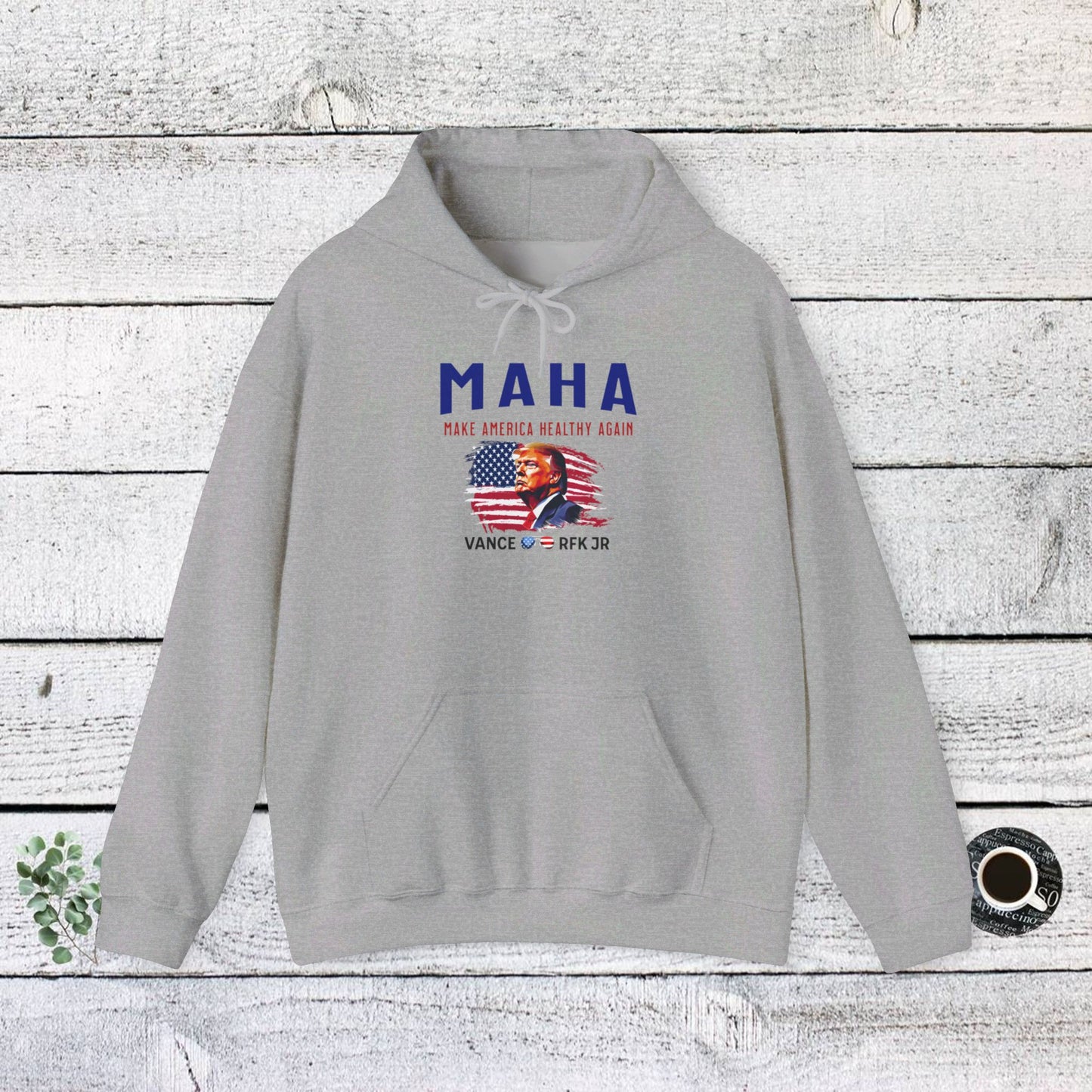 unisex hoodie - make america healthy again (maha)