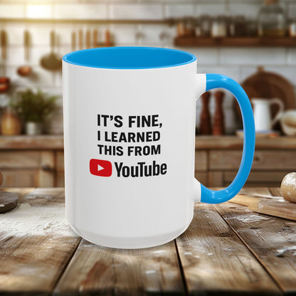 Unique Colorful Mug - Perfect for YouTube Lovers