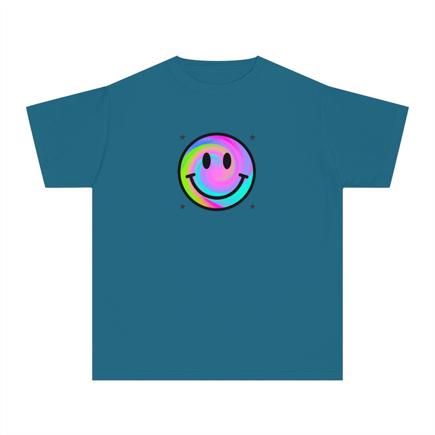 youth t-shirt - smiley face