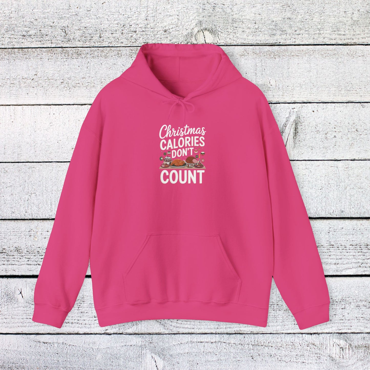 men's and women's christmas sweatshirt. christmas calories don't count. unisex christmas sweatshirt.