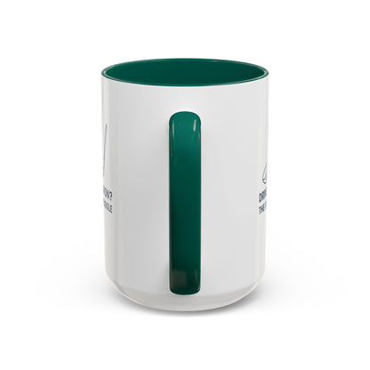 Colorful Golf Mug - Driver or Iron? The Daily Struggle