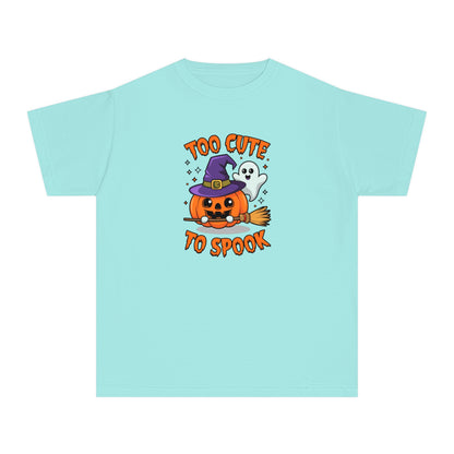 Youth T-Shirt, Youth Halloween T-Shirt, Too Cute to Spook!