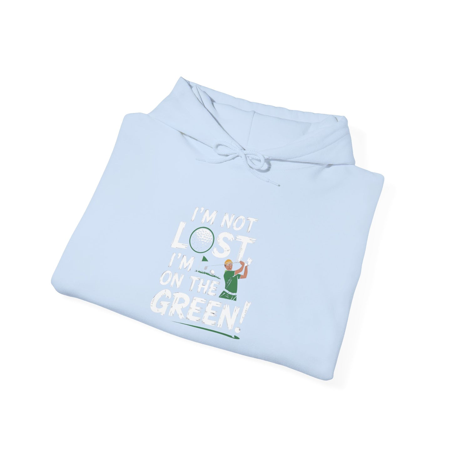 men & women golf sweatshirt: on the green! unisex sweatshirt