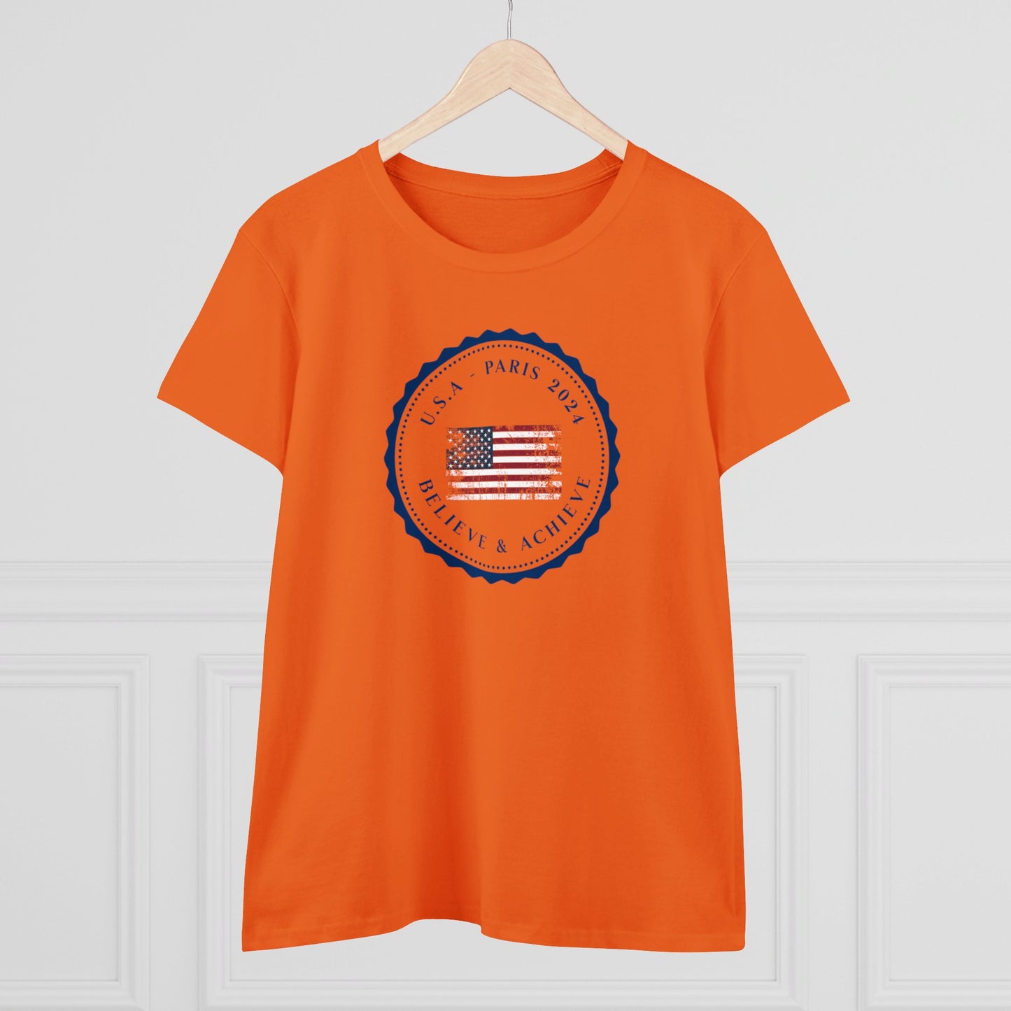 women's t-shirt - believe & achieve