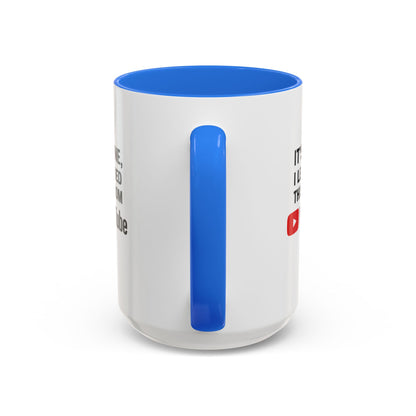 Unique Colorful Mug - Perfect for YouTube Lovers