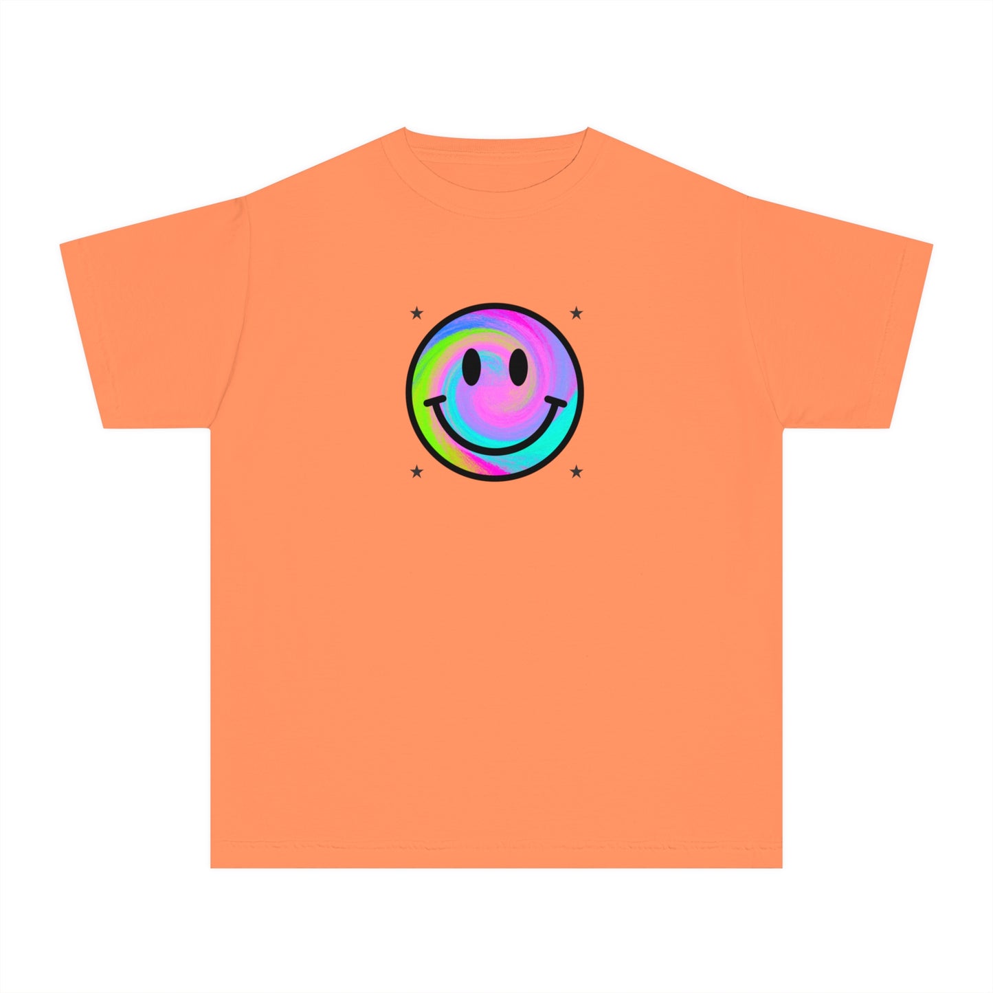 youth t-shirt - smiley face