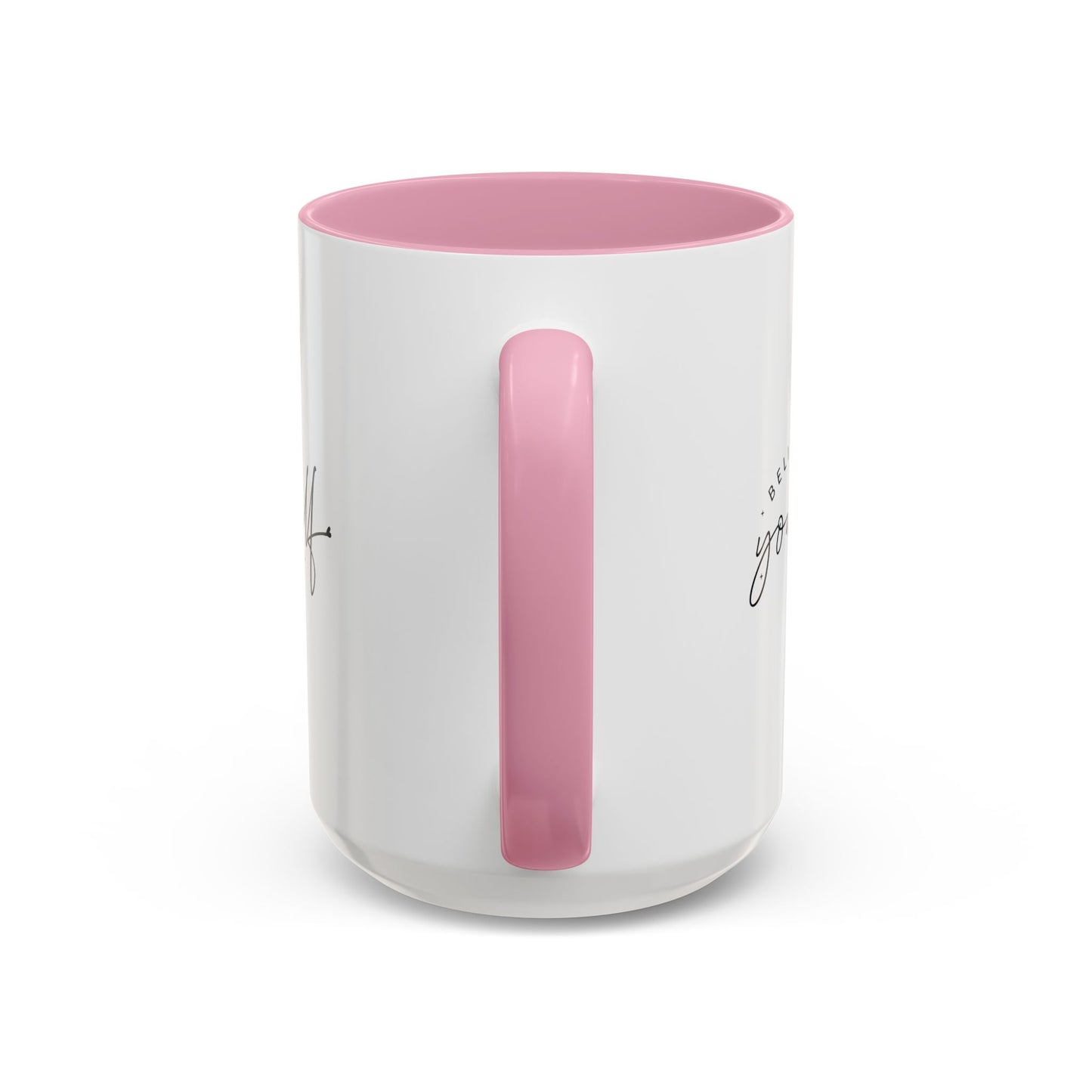 colorful inspirational mug - believe in yourself