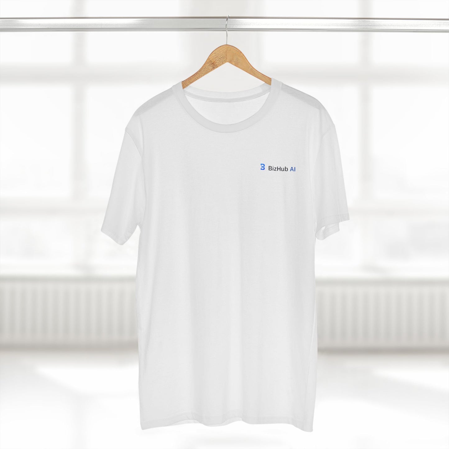 bizhub ai logo t‑shirt — tech company branded tee