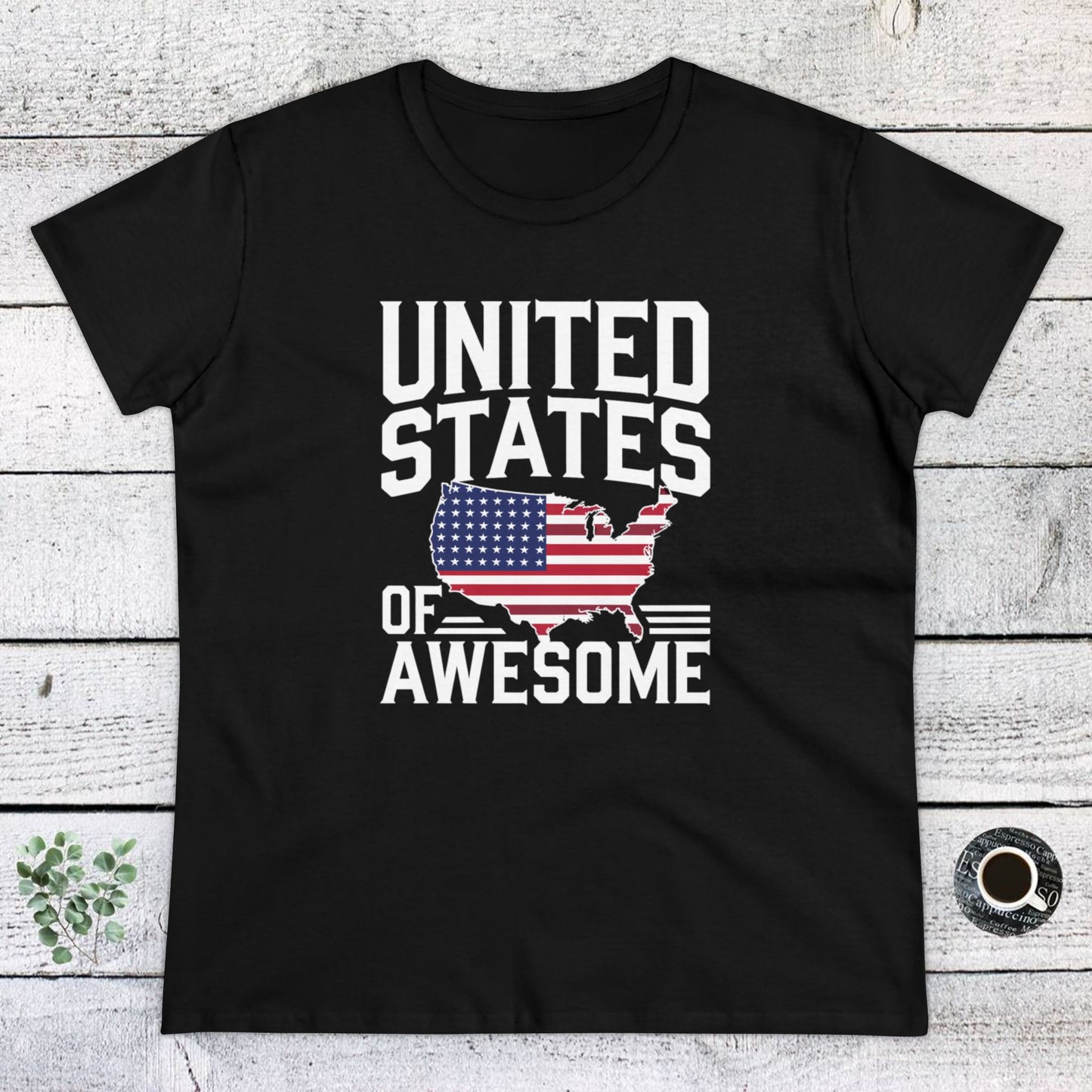 women's t-shirts, women's tee, funny gift, united states of awesome!