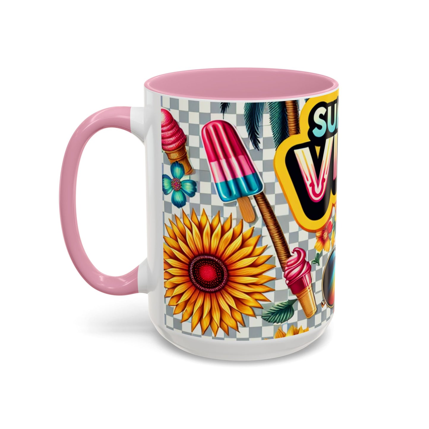 colorful summer vibes mug | vibrant design for your morning coffee