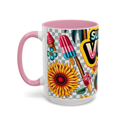 Colorful Summer Vibes Mug | Vibrant Design for Your Morning Coffee