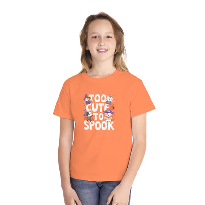 Youth T-Shirt, Youth Halloween T-Shirt, Too Cute to Spook!