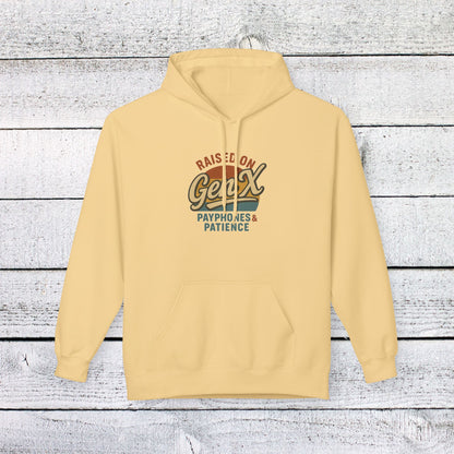 Unisex Softstyle Hoodie - Raised on Gen X Design