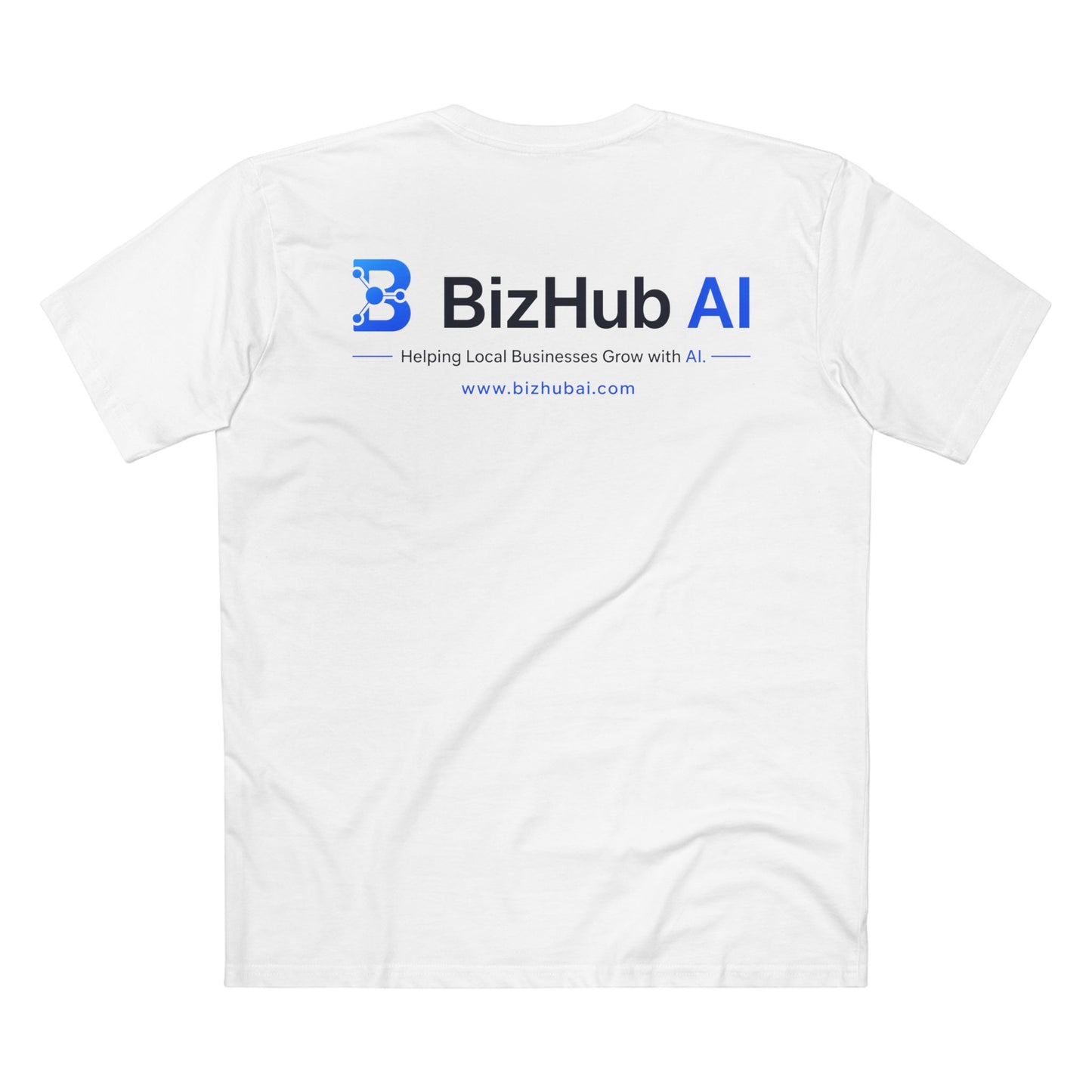bizhub ai logo t‑shirt — tech company branded tee