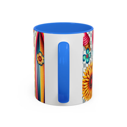 Colorful Summer Vibes Mug | Vibrant Design for Your Morning Coffee