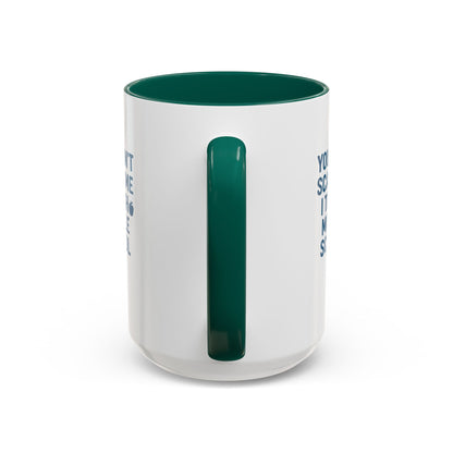 Funny Middle School Teacher Mug - You Can't Scare Me. Teachers with Attitude.