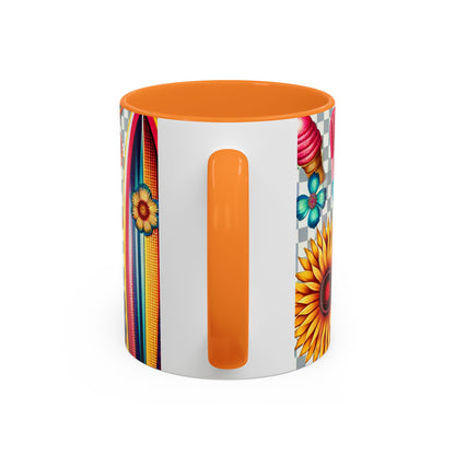 Colorful Summer Vibes Mug | Vibrant Design for Your Morning Coffee