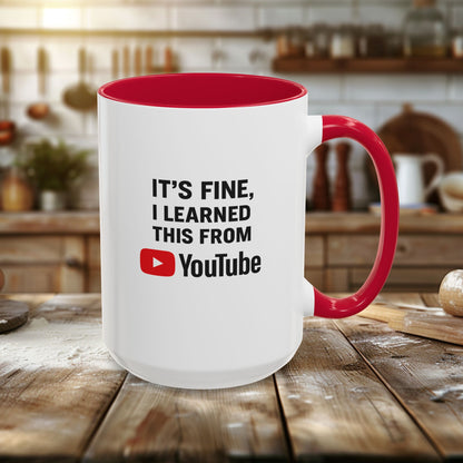 Unique Colorful Mug - Perfect for YouTube Lovers