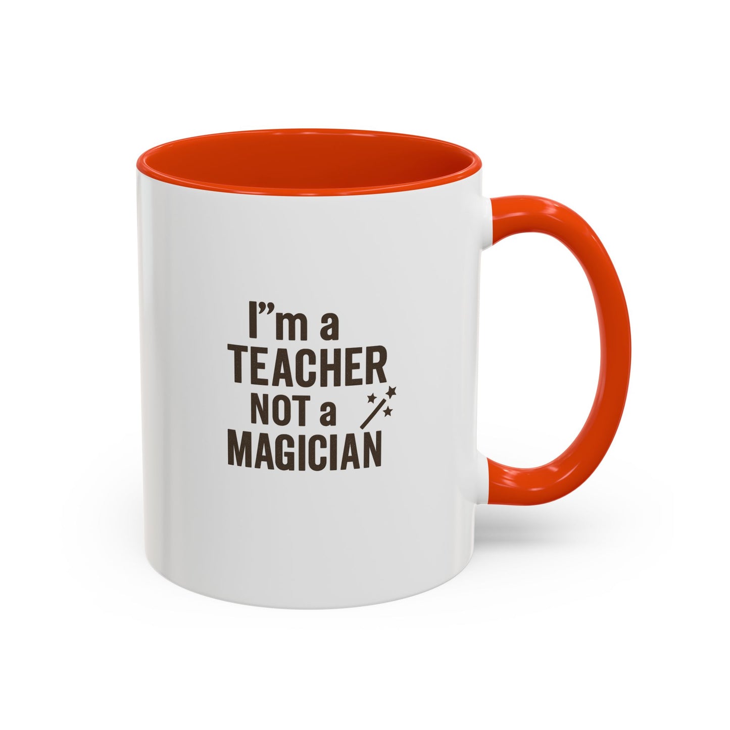 colorful teacher mug - perfect gift for educators. teachers with attitude.