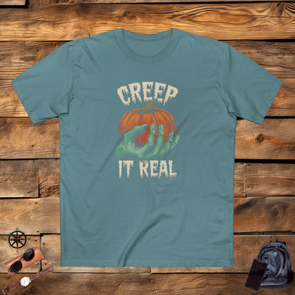 Men's T-Shirt, Men's Tee, Men's Halloween, Men's Funny gift - Creep it real!