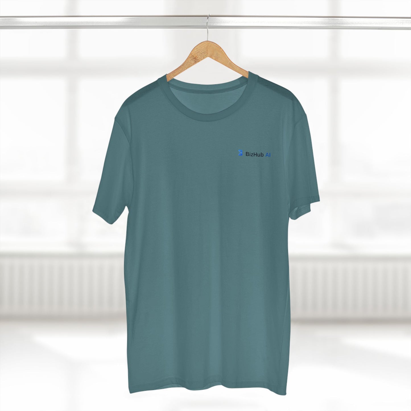 bizhub ai logo t‑shirt — tech company branded tee