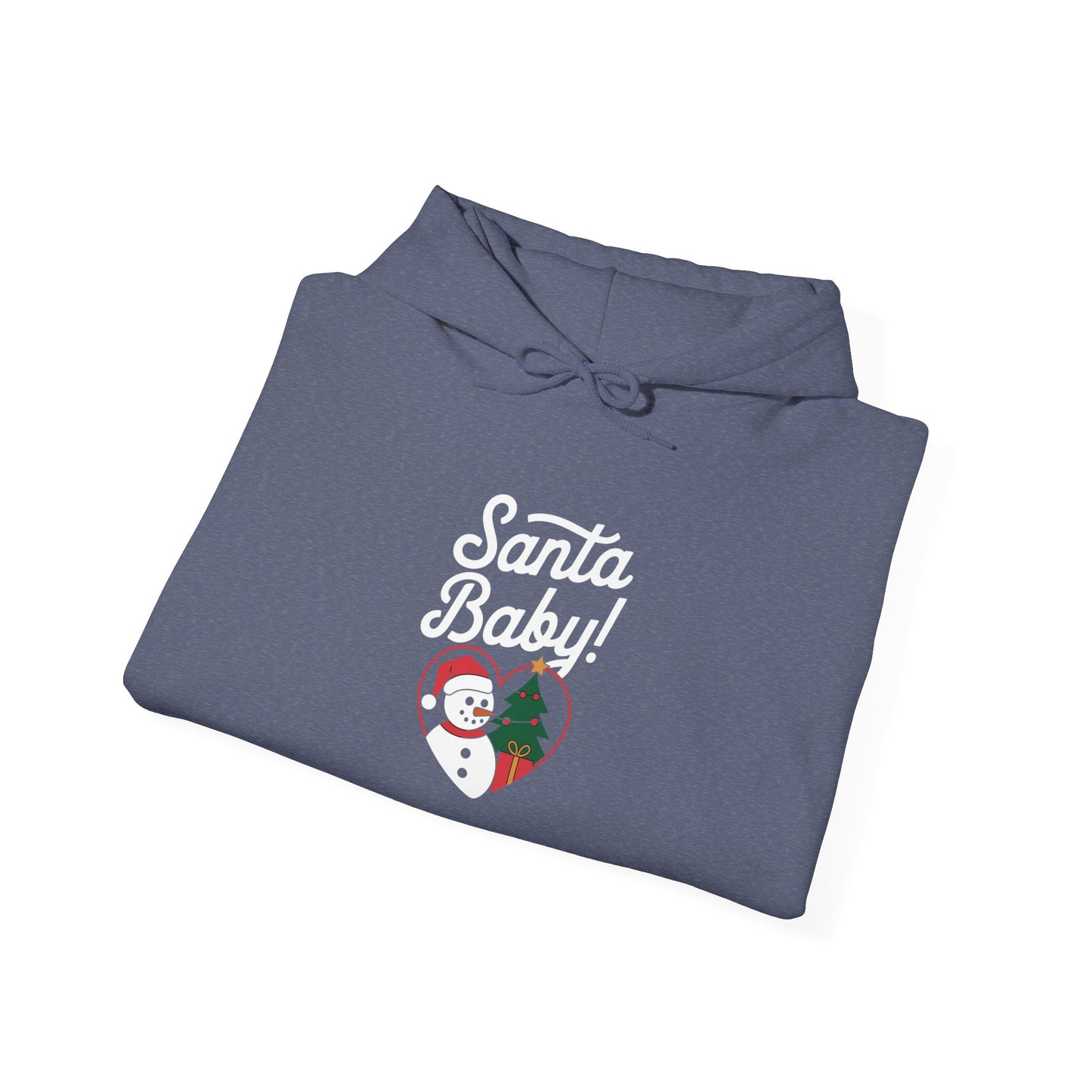 men's and women's christmas sweatshirt. santa baby. unisex christmas sweatshirt.