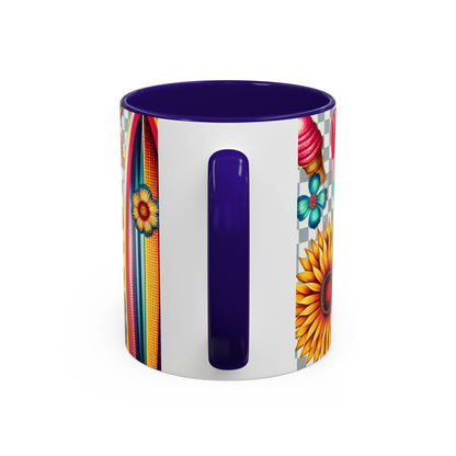 Colorful Summer Vibes Mug | Vibrant Design for Your Morning Coffee