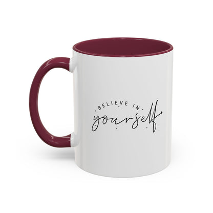 Colorful Inspirational Mug - Believe in Yourself