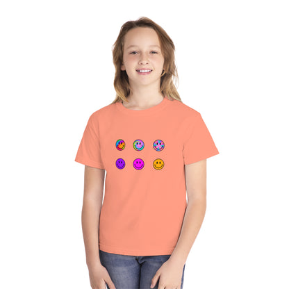 Youth T-Shirt - Smiley Faces