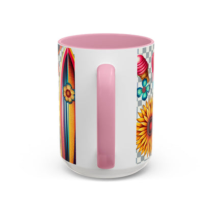 Colorful Summer Vibes Mug | Vibrant Design for Your Morning Coffee