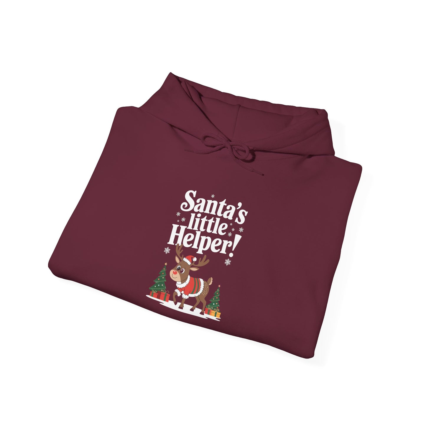 men's and women's christmas sweatshirt. santa's little helper! unisex christmas sweatshirt.