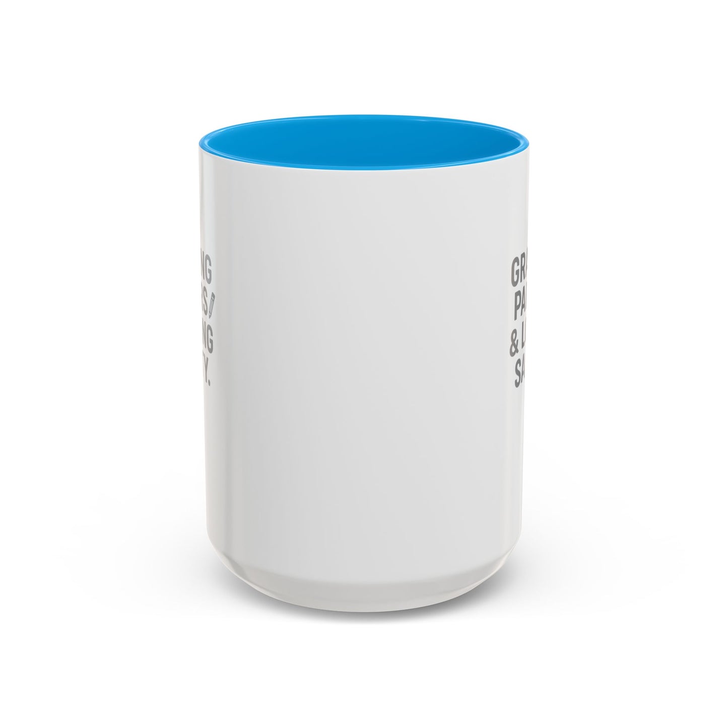 colorful grading papers & losing sanity mug – perfect gift for teachers. teachers with attitude.